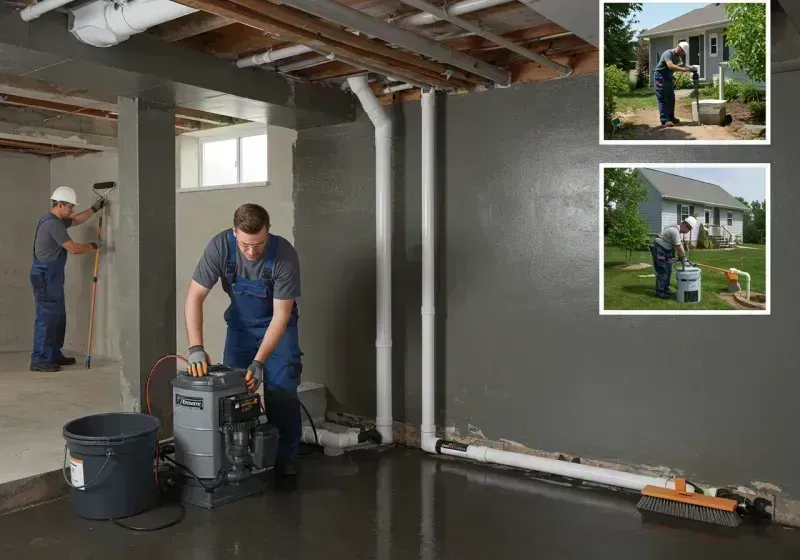 Basement Waterproofing and Flood Prevention process in Rockford, MI